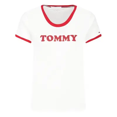 Dámské Tričko s krátkým rukávem UW0UW01905-100 - Tommy Hilfiger S