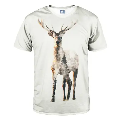 Aloha From Deer Lonely Red Deer Tričko TSH AFD1052 Beige