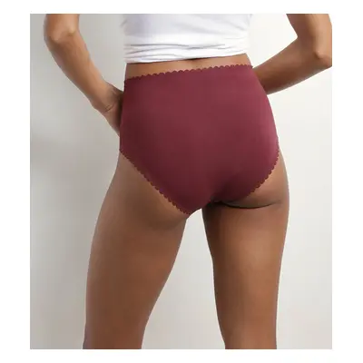 Dámské boxerky 2ks DIM BODY TOUCH HIGHWAIST BRIEF - DIM - fialová