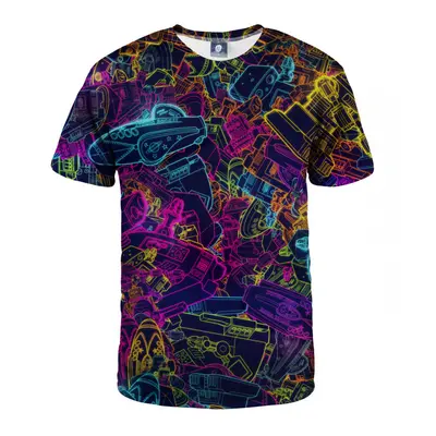 Aloha From Deer Neon Robo T-Shirt TSH AFD771 Purple