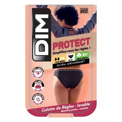 Menstruační kalhotky DIM MENSTRUAL SLIP - DIM - tělová