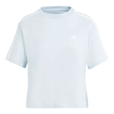 Tričko adidas Essentials 3-Stripes Single Jersey Crop Top W IS1568