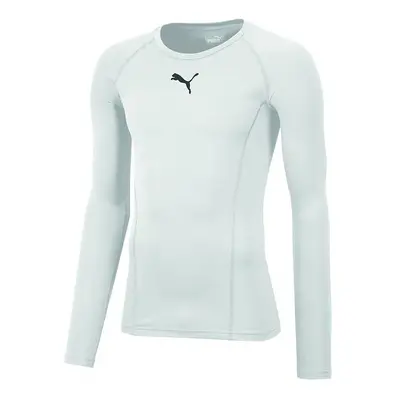 Pánské termo tričko LIGA Baselayer LS 655920-04 Bílá - Puma bílá - vzor