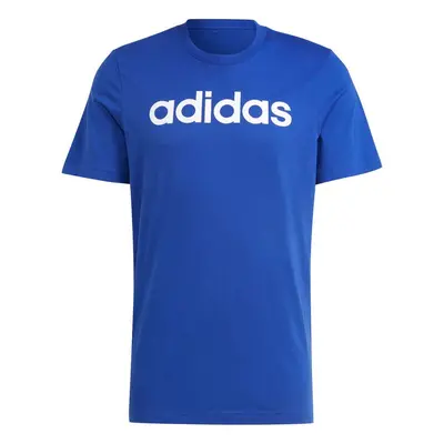 Pánské tričko adidas Essentials Single Jersey Linear Embroidered M IC9279