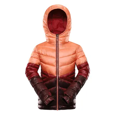 Dětská hi-therm bunda ALPINE PRO ROGO peach pink 104-110