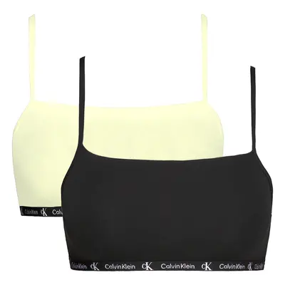 Dámská sportovní podprsenka 2Pack QF7215E-BP5 - Calvin Klein