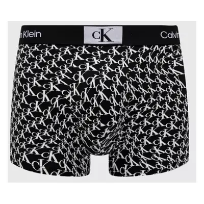 Pánské boxerky NB3403A ACR černá/bílá - Calvin Klein černá/bílá