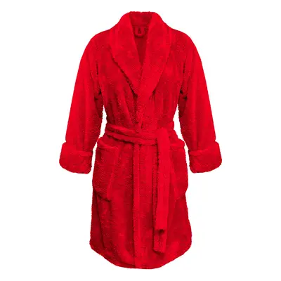 DKaren Housecoat Eliza Red červená