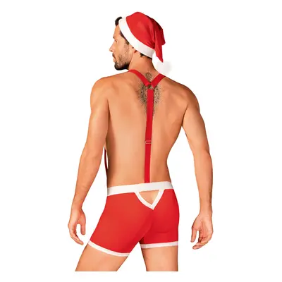 Vánoční kostým Mr Claus set - Obsessive červená