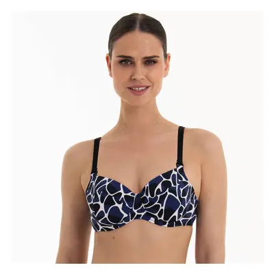 Style Smilla Top Bikini - horní díl 8328-1 schwarz/pool blue - Anita Classix 465 schwarz/pool bl