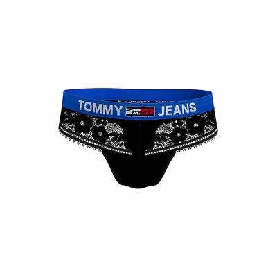 Dámská tanga Jeans Lace UW0UW03950-BDS - Tommy Hilfiger S