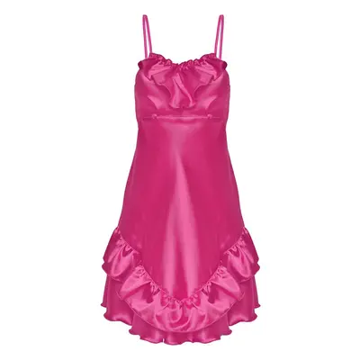 DKaren Slip Ivon Dark Pink tmavě růžová