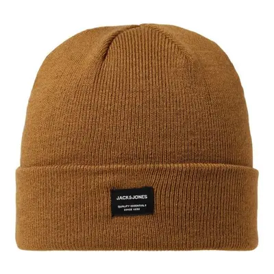 Jack & Jones Jacdna Beanie Noos M 12092815 hnědá pánská čepice