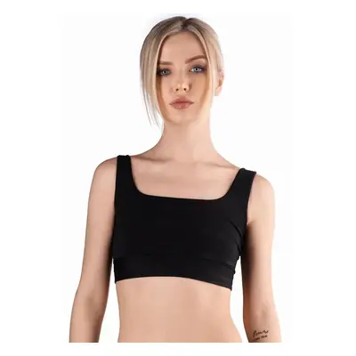 Dámský Crop Top Meméme Black černá