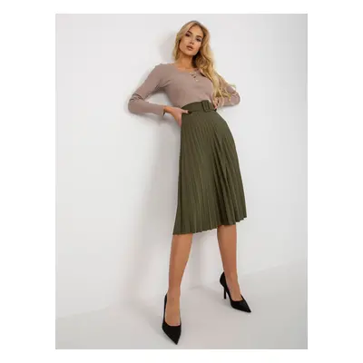 Sukně DHJ SD 9533.80P khaki