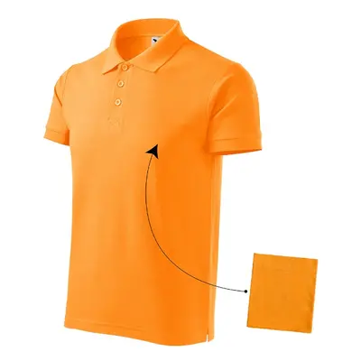 Cotton polokošile pánská tangerine orange S