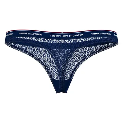 Dámská tanga 5 PACK dárkové balení UW0UW04995 0WR vícebarevná - Tommy Hilfiger