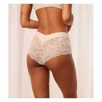 Dámské kalhotky Body Make-Up Illusion Lace Shorty - BROWN - sv. béžové 00NZ - TRIUMPH BROWN