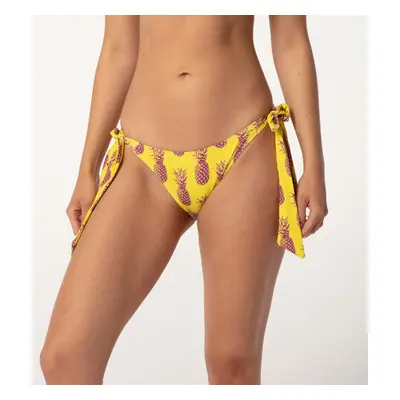 Aloha From Deer Hawaii Pineapple Bikini Bows Bottom WBBB AFD727 Yellow