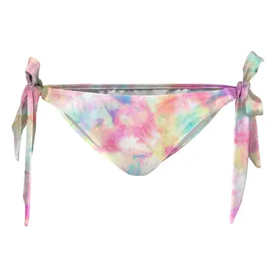 Aloha From Deer Cute Tie Dye Bikini Bows Bottom WBBB AFD853 Pink