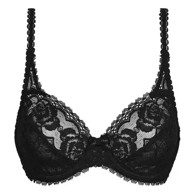 Dámská krajkovaná podprsenka s kosticí PLAYTEX FLOWER ELEGANCE UNDERWIRE BRA - PLAYTEX - černá