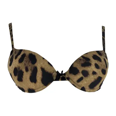 Dámská podprsenka DGWFBM21641 leopardí vzor - Dolce & Gabbana leopard