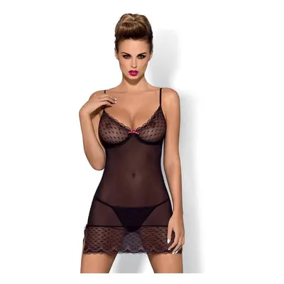 Košilka Subtelia chemise - Obsessive bílá