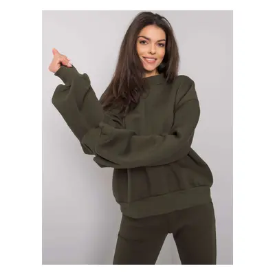 Dámská zimní komplet EM KMPL 647.00P khaki - Ex moda