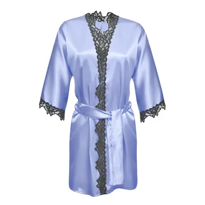 DKaren Housecoat Viola Light Blue světle modrá