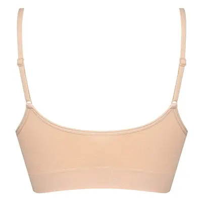 Dámská podprsenka/Top Julimex Bamboo Lounge Bra S-2XL béžová