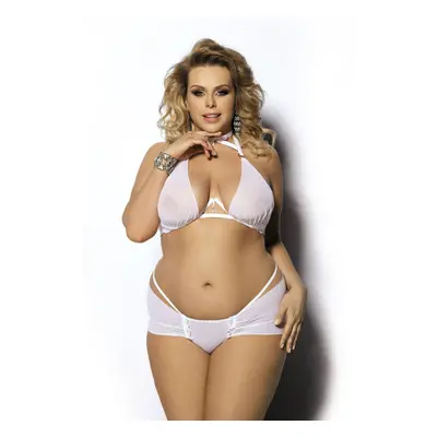 Set Oretha white Size plus - Angels Never Sin XXXL/XXXX