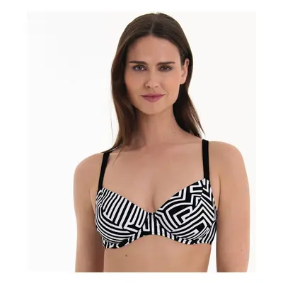 Style Celine Top Bikini - horní díl 8834-1 černá - RosaFaia 001 černá