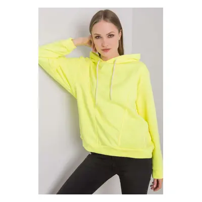 Dámská mikina Model EM-BL-ES-21-525.10 Fluo Yellow - Ex Moda