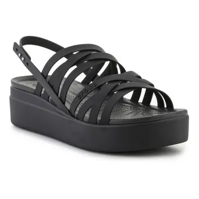 Sandály Crocs Brooklyn Strappy Lowwdg W 206751-001