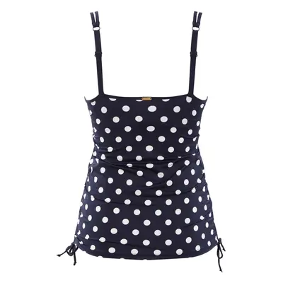 Vrchní díl plavek Swimwear Anya Riva Spot Balconnet Tankini navy/vanilla SW1451