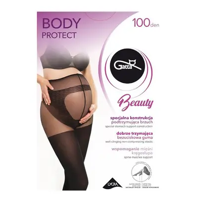 Dámské punčochové kalhoty Gatta Body Protect 100 den nero/černá