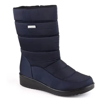 Dámské vysoké sněhule W EVE436B navy blue - Novinky