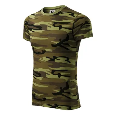 Camouflage tričko unisex camouflage green