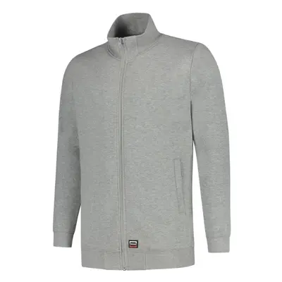 Sweat Jacket Washable 60 °C mikina unisex grey melange 2XL