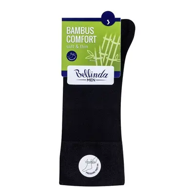 Bambusové klasické pánské ponožky BAMBUS COMFORT SOCKS - BELLINDA - tmavě modrá