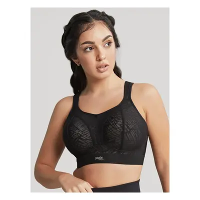 Sportovní podprsenka Non Wired Bra black/latte 7341C - Panache