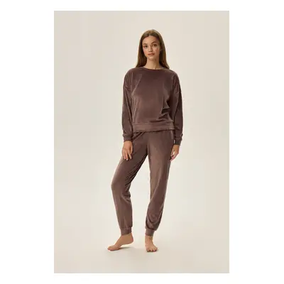 HOMEWEAR DAMSKI FAIN 41892 AW24 hnědá