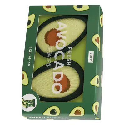 PONOŽKY SOXO AVOCADO V KRABICI - ENG zelená