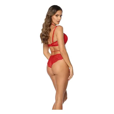 Push-up podprsenka Kinga PU-1036 Rachel Red Ruda