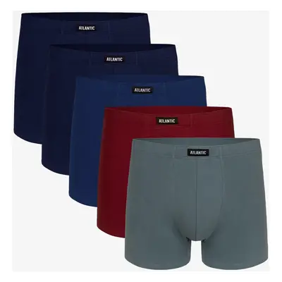 Pánské boxerky ATLANTIC 5Pack - vícebarevné