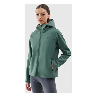 Dámská větruodolná bunda softshell membrána 5000 4F - zelená