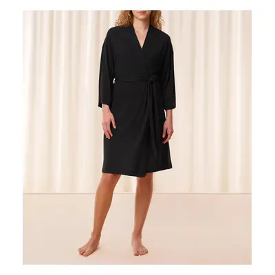 Dámský župan Aura Spotlight Robe - BLACK - černý 0004 - TRIUMPH BLACK