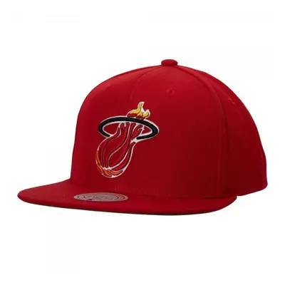 Mitchell & Ness NBA Miami Heat Team Ground 2.0 Snapback Hwc Heat Kšiltovka HHSS3258-MHEYYPPPRED1