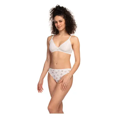 Dámské kalhotky MINI BIKINI L-1477MB ECRU-BEIGE