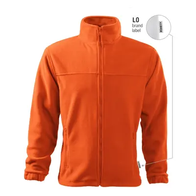 Jacket fleece pánský oranžová 11 (brand label) S